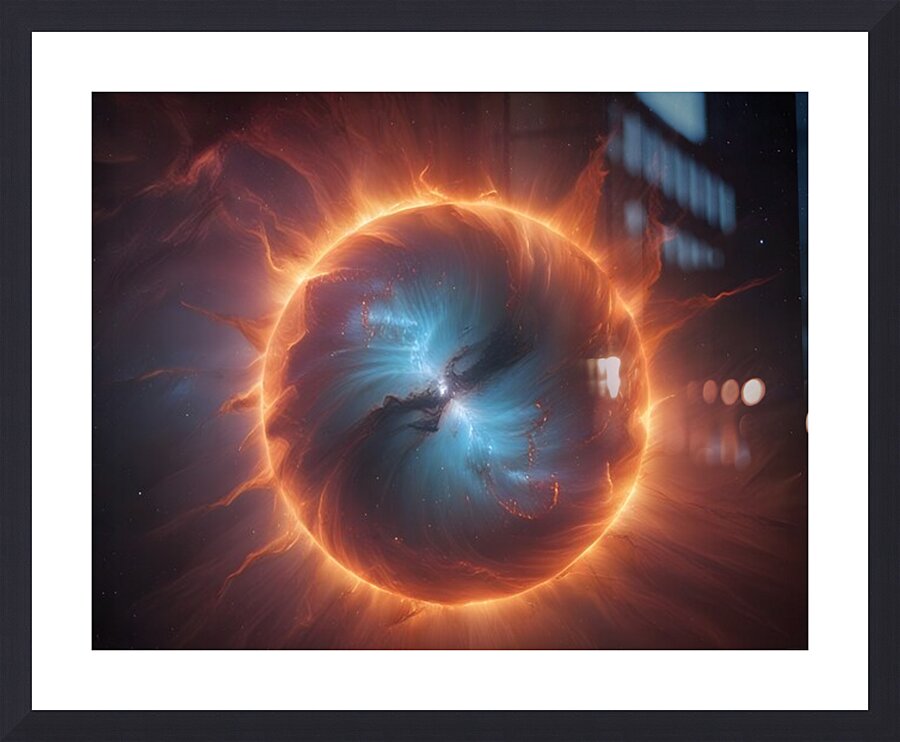 Cosmic Realms 45 Picture Frame print