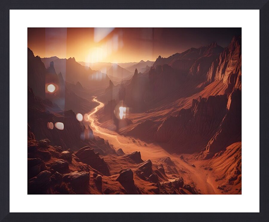 Cosmic Realms 67 Picture Frame print