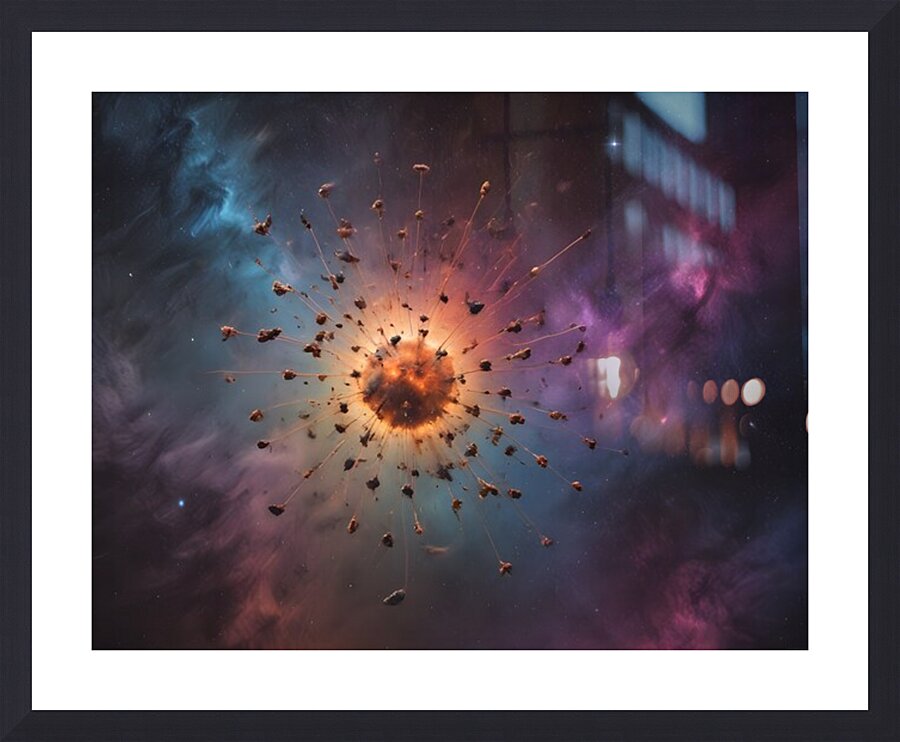 Cosmic Realms 69 Picture Frame print
