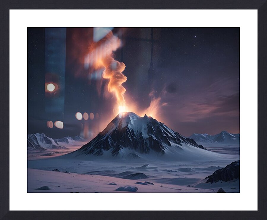 Cosmic Realms 70 Picture Frame print