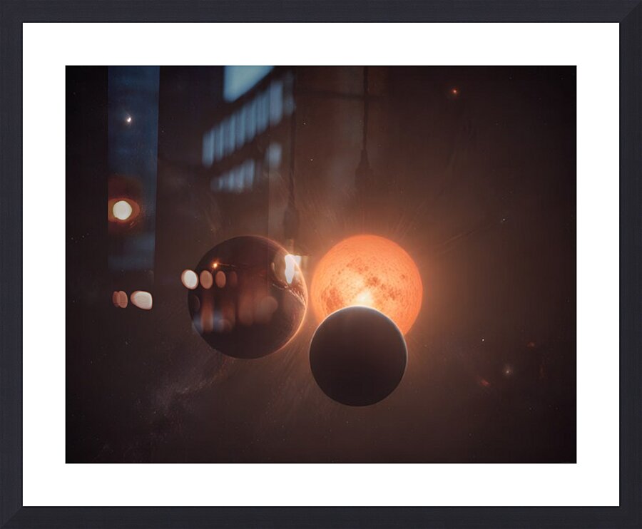 Cosmic Realms 74 Picture Frame print