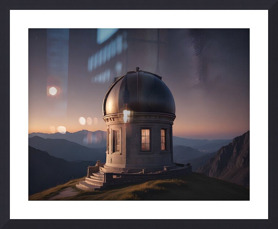 Cosmic Realms 12 Picture Frame print