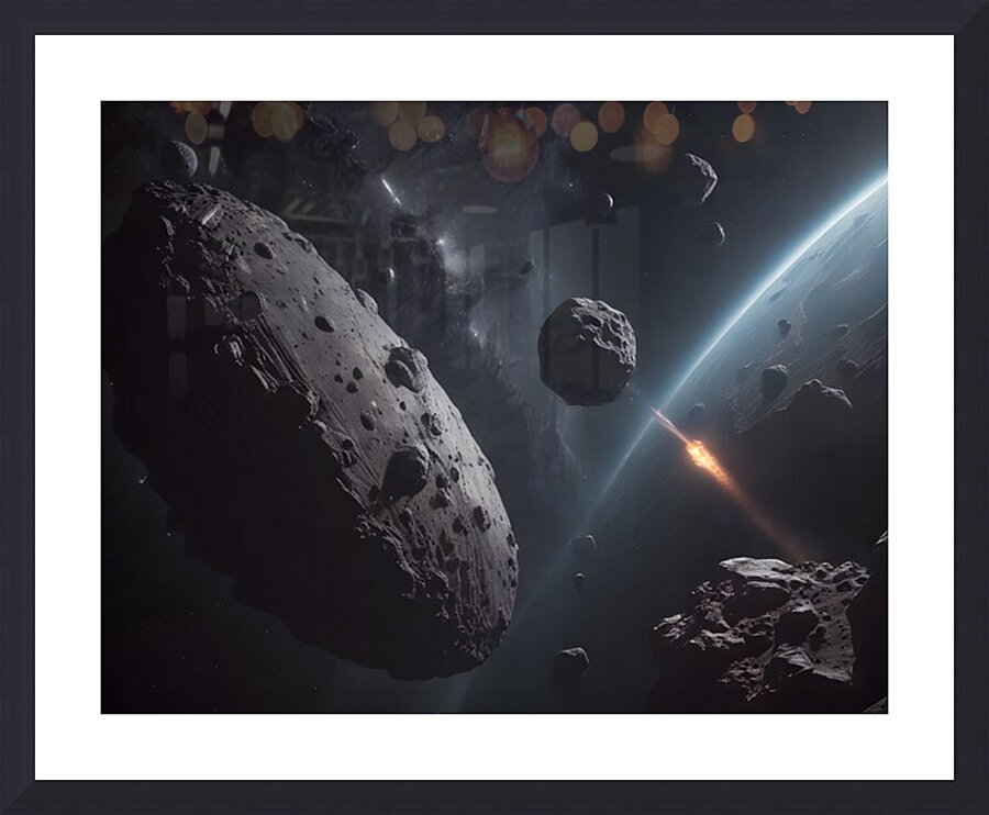 Cosmic Realms 18 Picture Frame print
