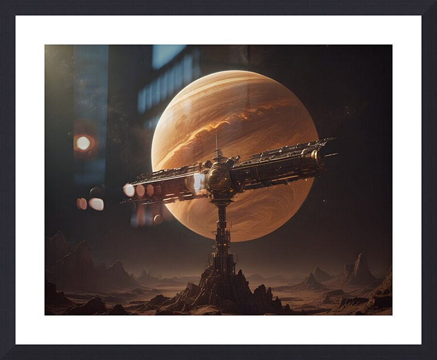 Cosmic Realms 21 Picture Frame print