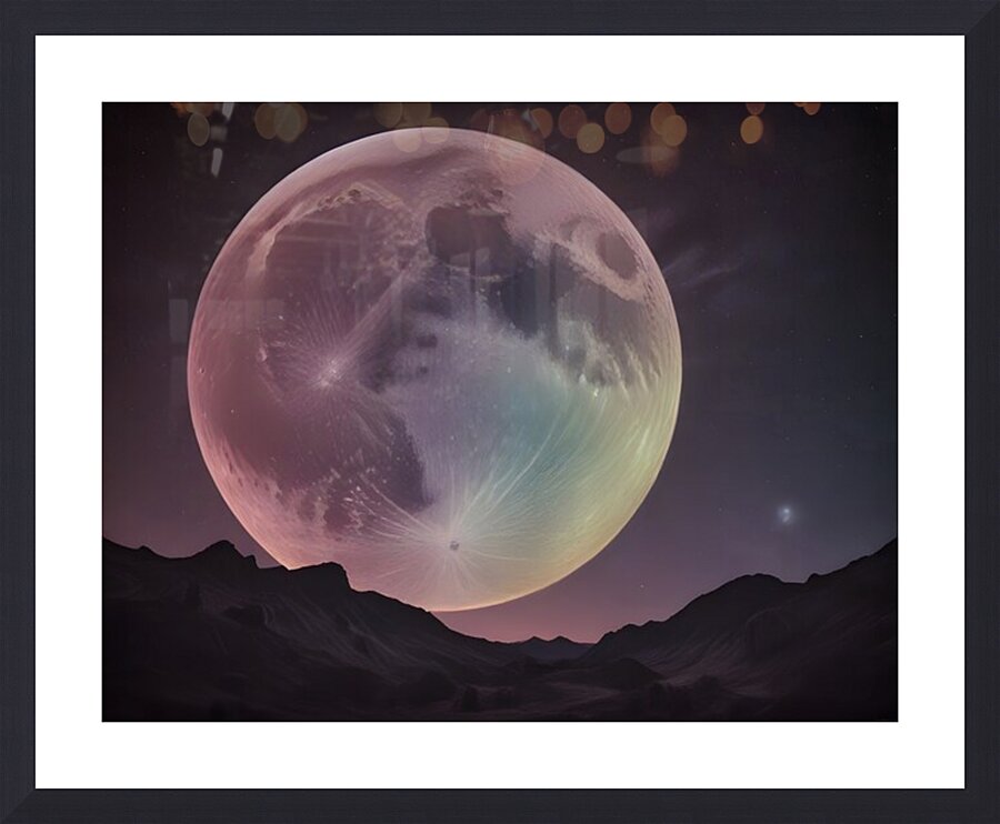 Cosmic Realms 22 Picture Frame print