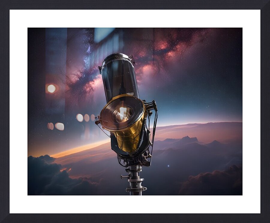 Cosmic Realms 23 Picture Frame print