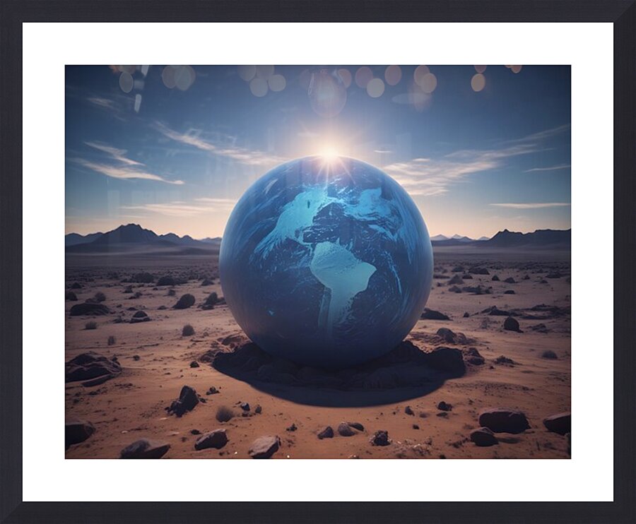 Cosmic Realms 47 Picture Frame print