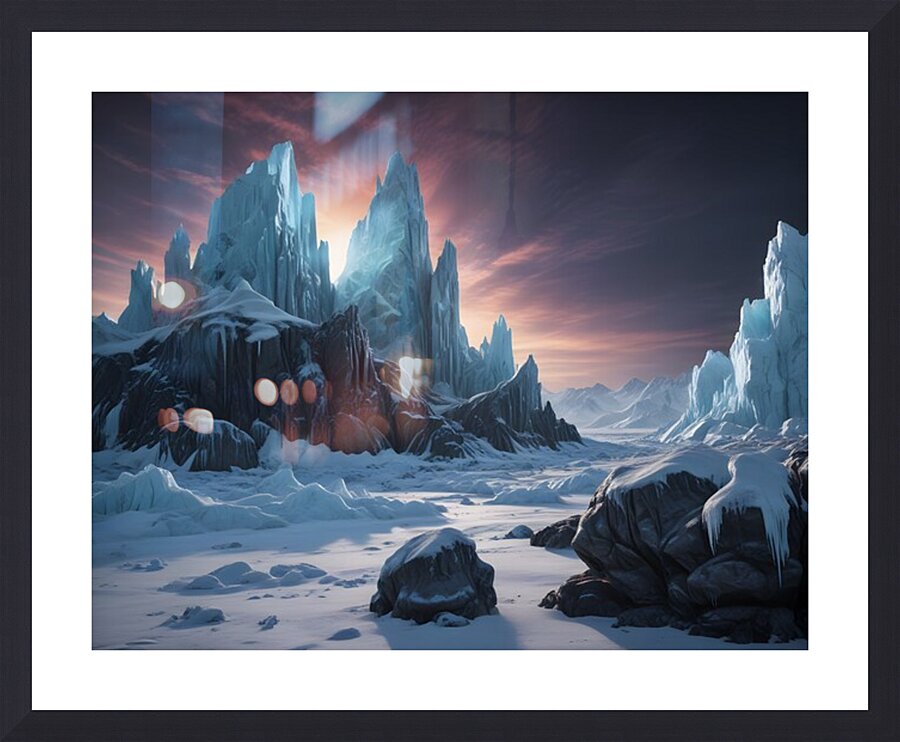 Cosmic Realms 57 Picture Frame print