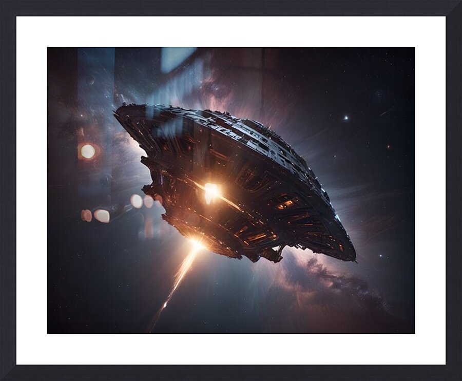 Cosmic Realms 63 Picture Frame print