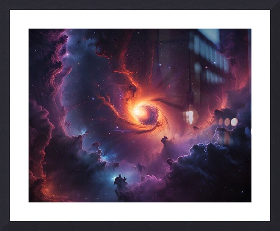 Cosmic Realms 72 Picture Frame print