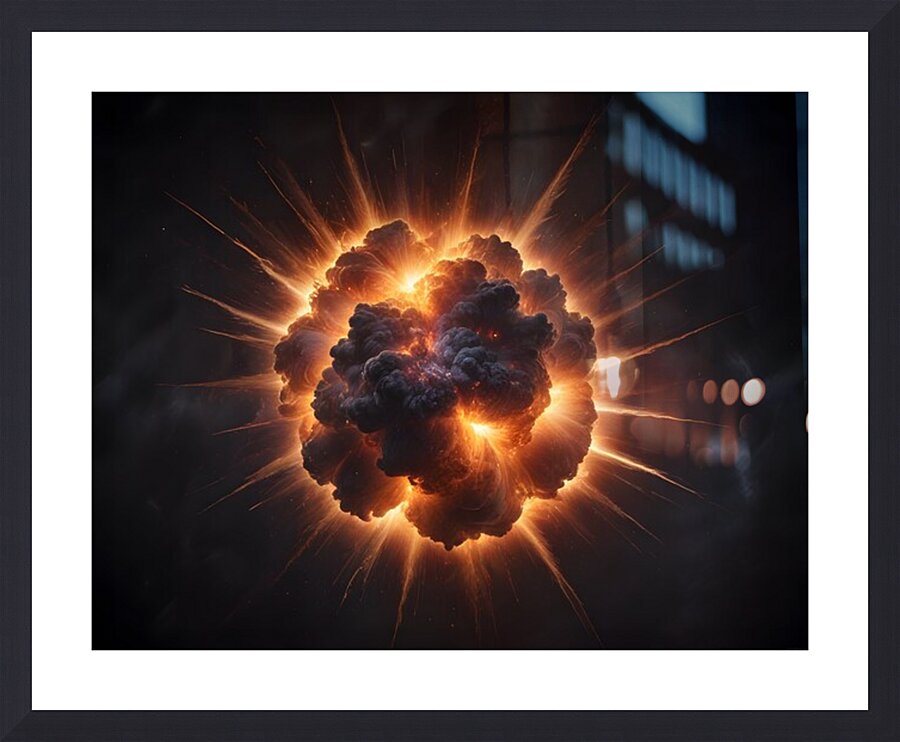 Cosmic Realms 2 Picture Frame print