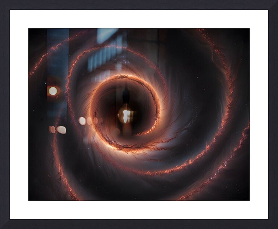 Cosmic Realms 3 Picture Frame print