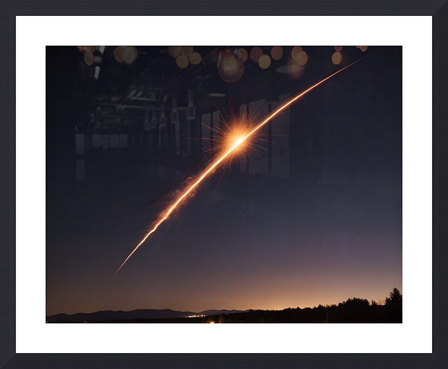 Cosmic Realms 7 Picture Frame print