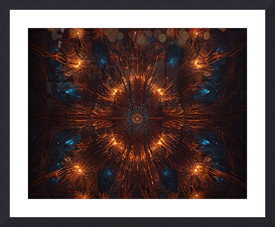 Cosmic Realms 8 Picture Frame print