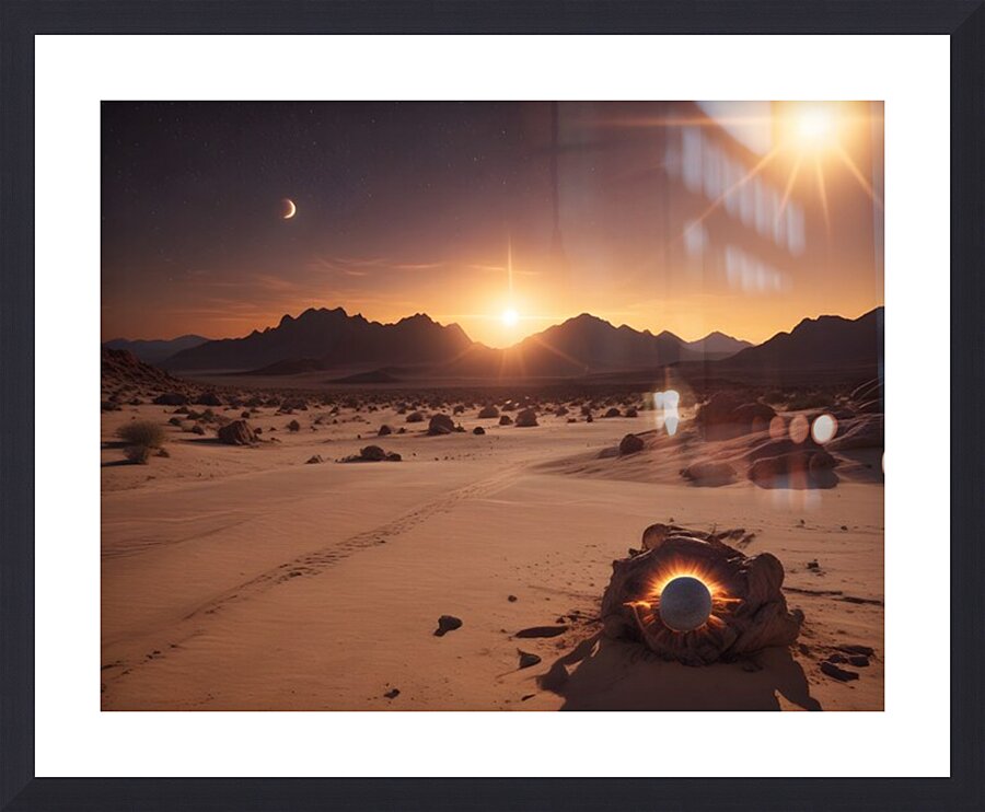 Cosmic Realms 13 Picture Frame print