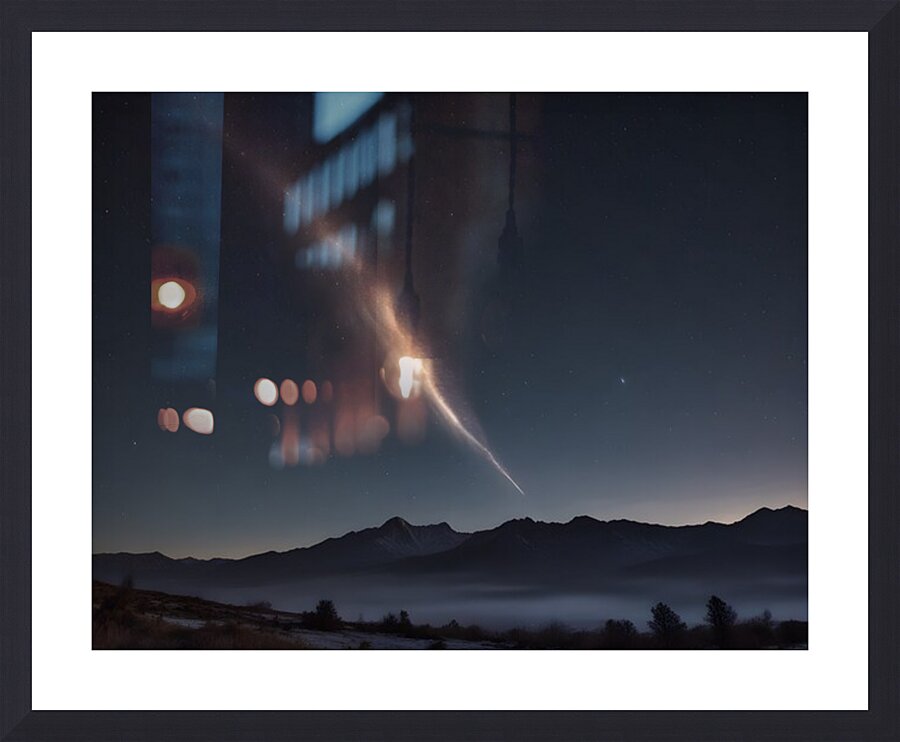 Cosmic Realms 21 Picture Frame print