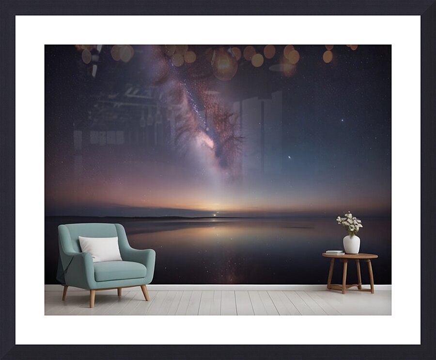 Cosmic Realms 23 Picture Frame print
