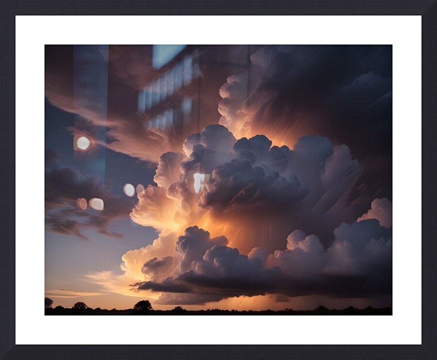 Cosmic Realms 26 Picture Frame print