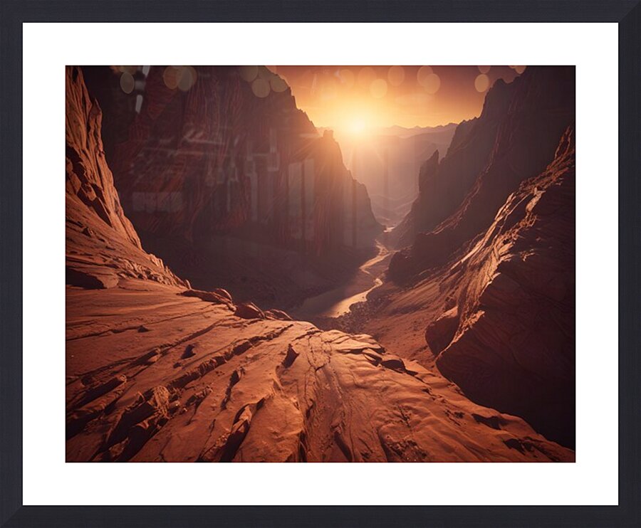 Cosmic Realms 38 Picture Frame print