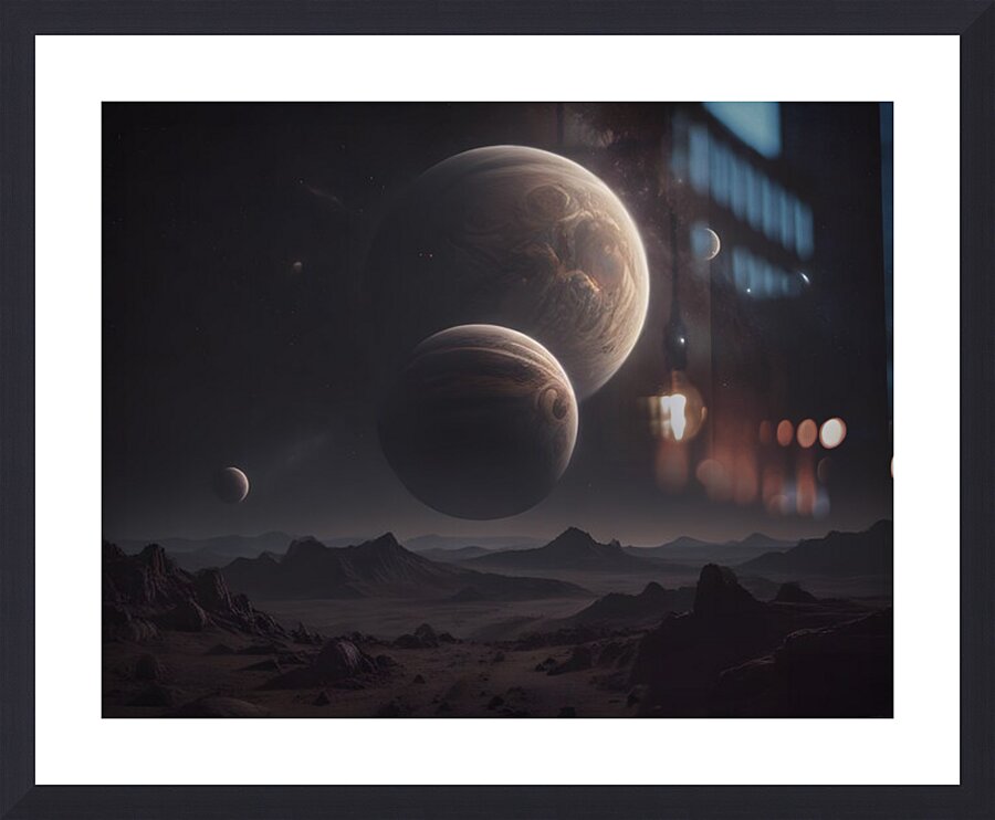 Cosmic Realms 44 Picture Frame print