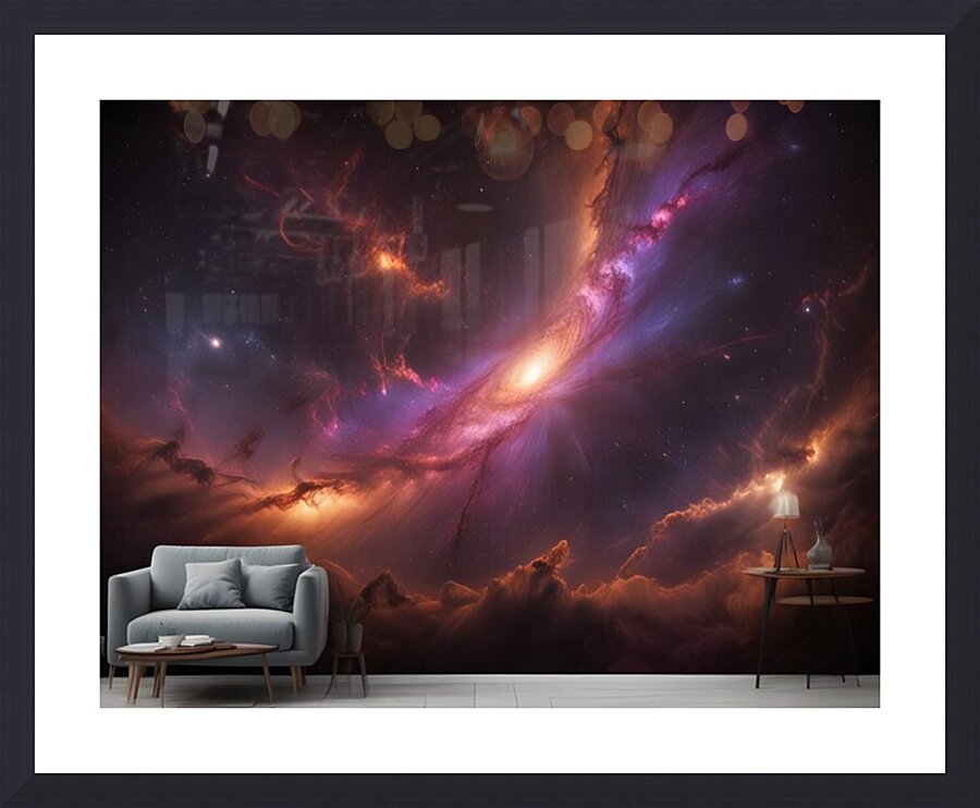 Cosmic Realms 48 Picture Frame print