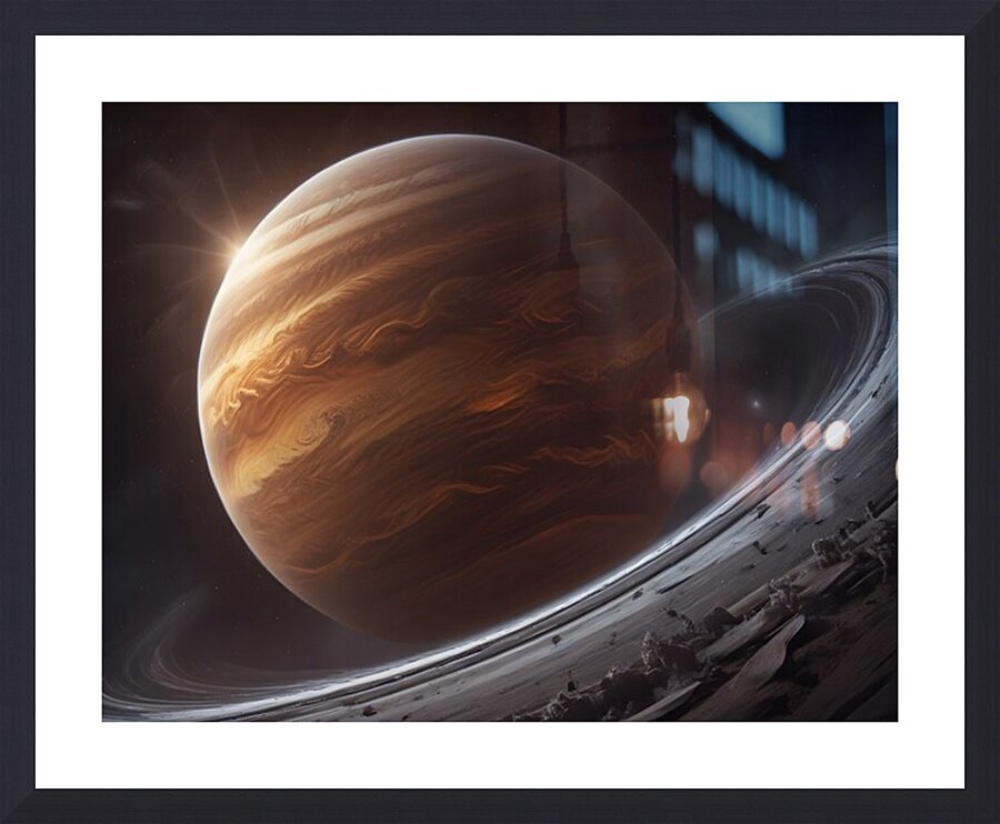 Cosmic Realms 49 Picture Frame print