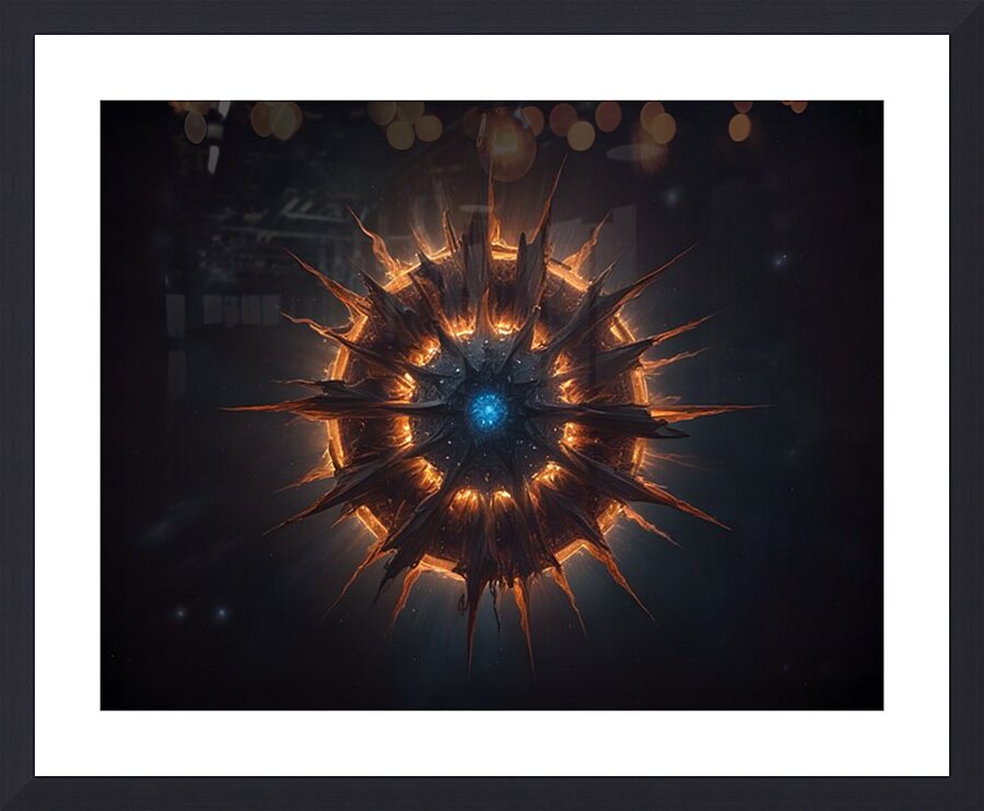 Cosmic Realms 61 Picture Frame print