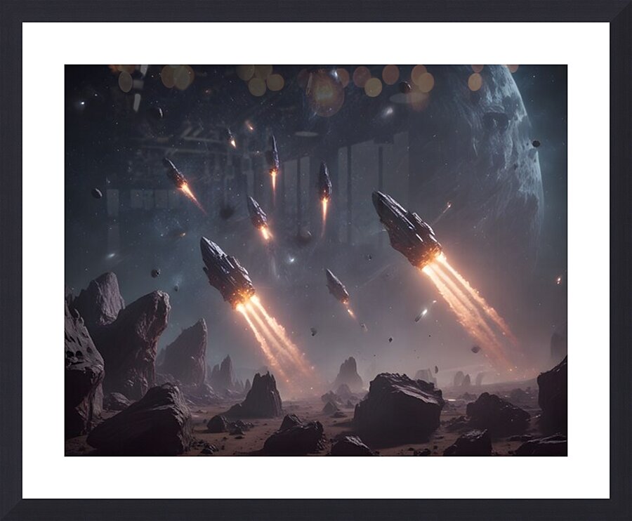 Cosmic Realms 63 Picture Frame print