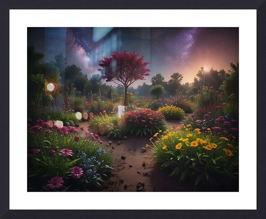 Cosmic Realms 70 Picture Frame print