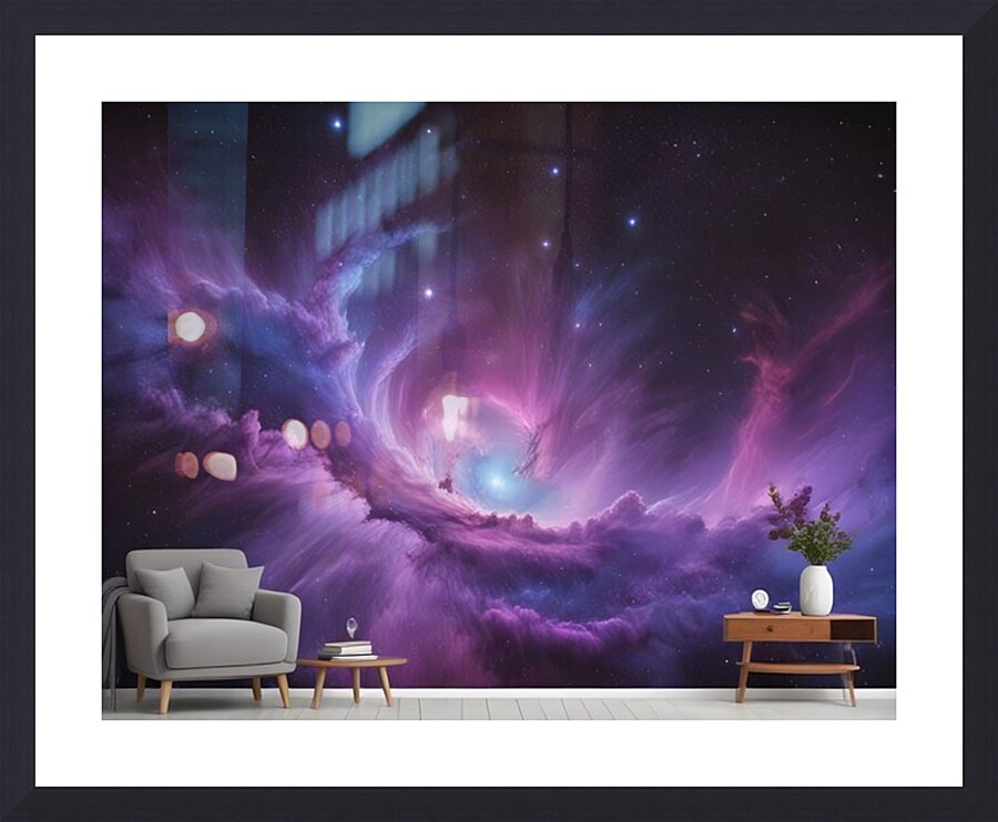 Cosmic Realms 73 Picture Frame print