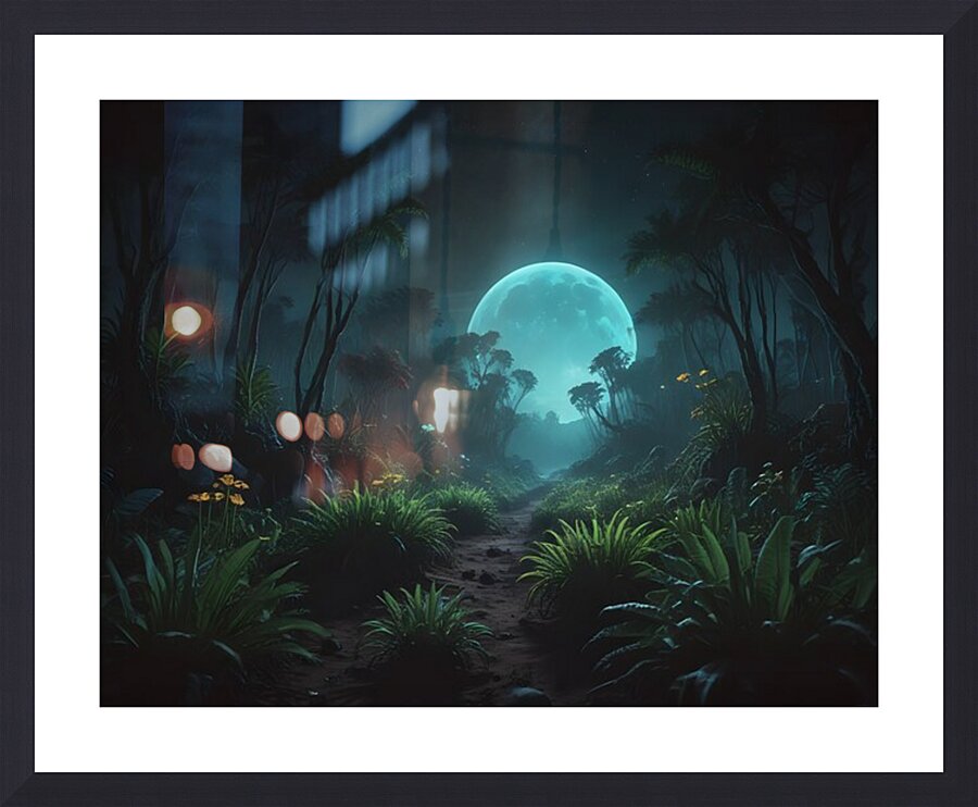 Cosmic Realms 3 Picture Frame print