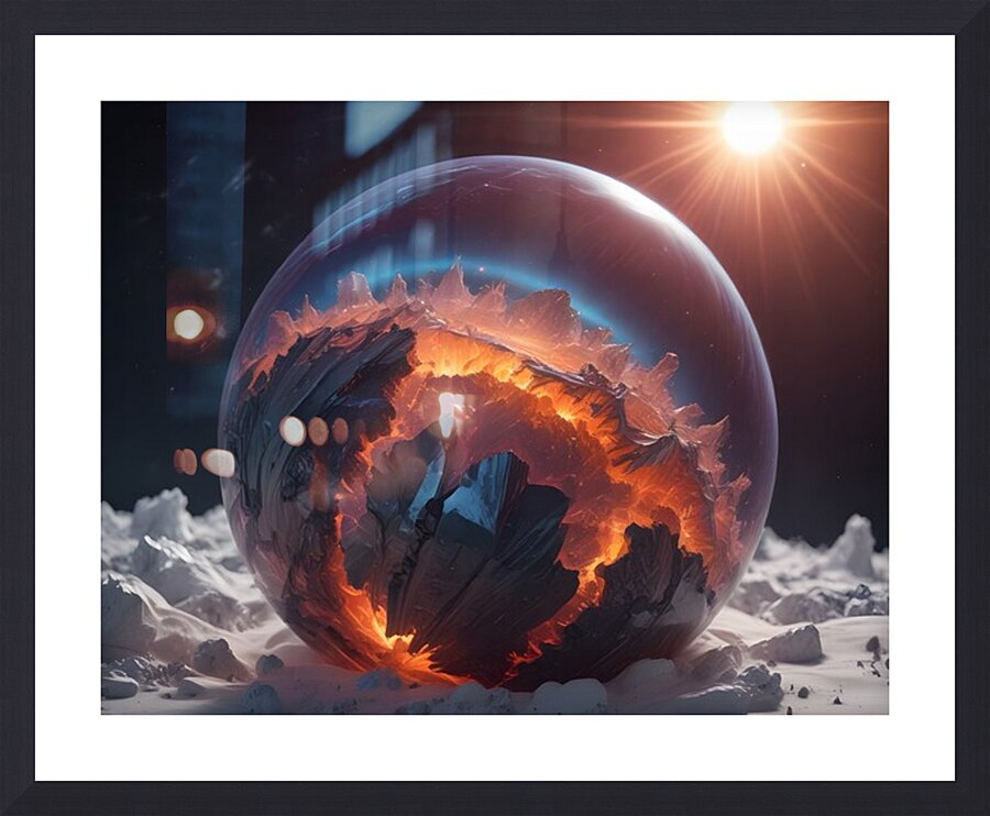 Cosmic Realms 6 Picture Frame print
