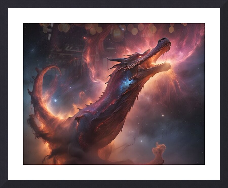 Cosmic Realms 10 Picture Frame print