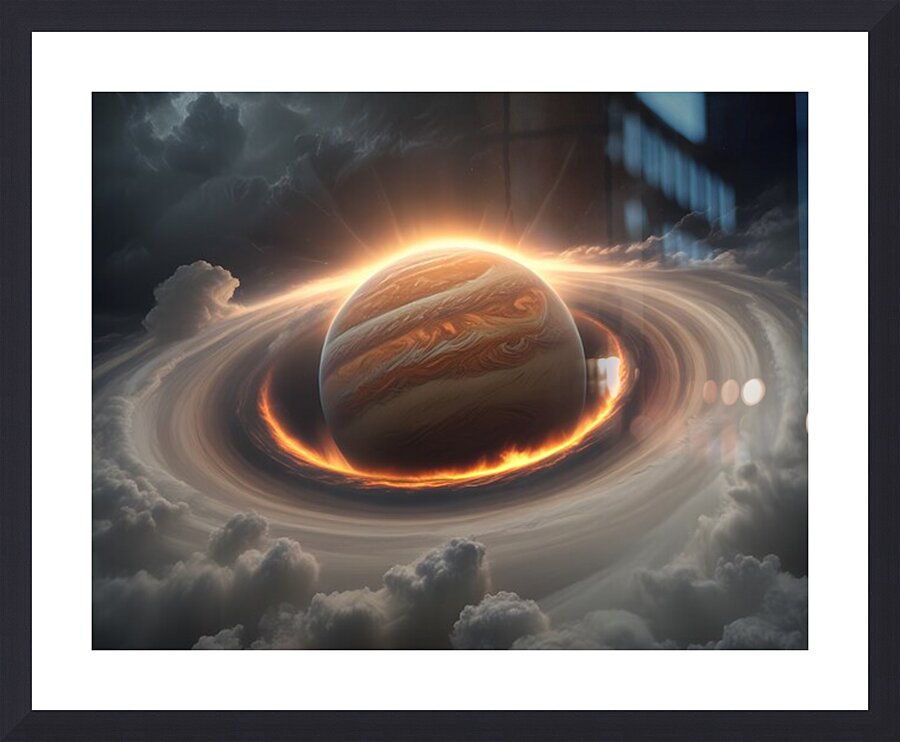 Cosmic Realms 14 Picture Frame print