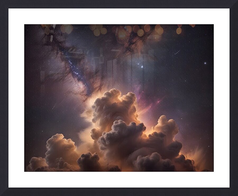 Cosmic Realms 21 Picture Frame print