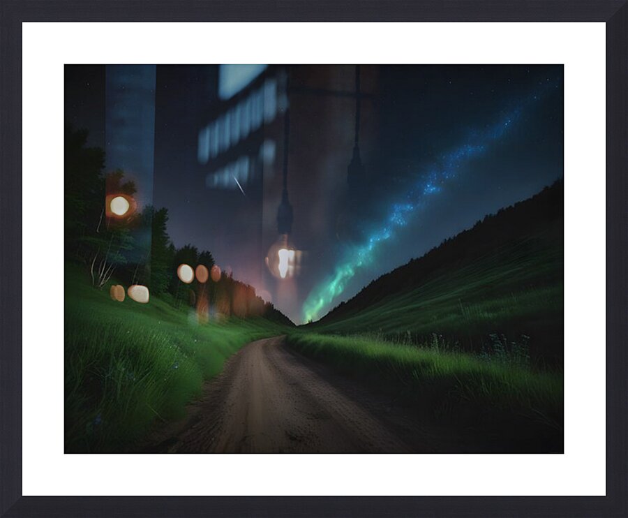 Cosmic Realms 23 Picture Frame print