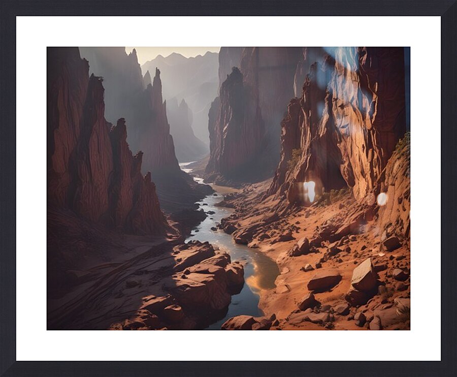 Cosmic Realms 36 Picture Frame print