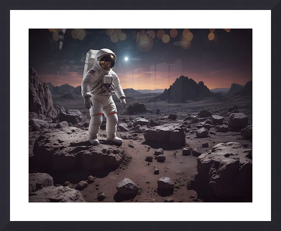 Cosmic Realms 38 Picture Frame print