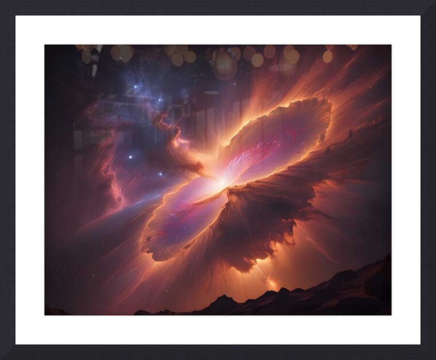 Cosmic Realms 46 Picture Frame print