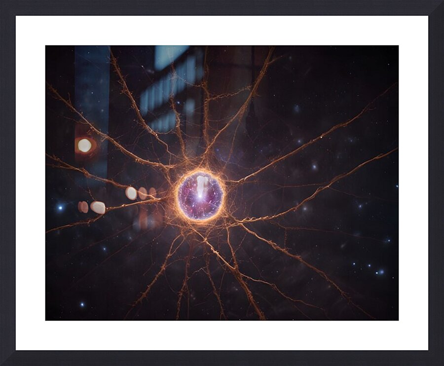 Cosmic Realms 57 Picture Frame print
