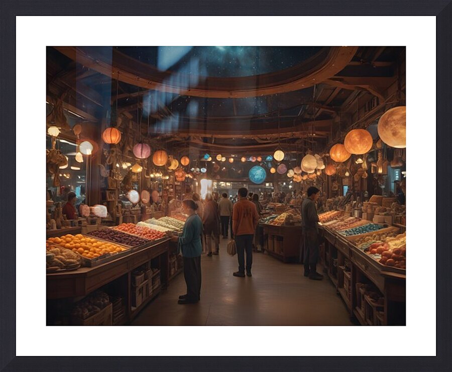 Cosmic Realms 61 Picture Frame print
