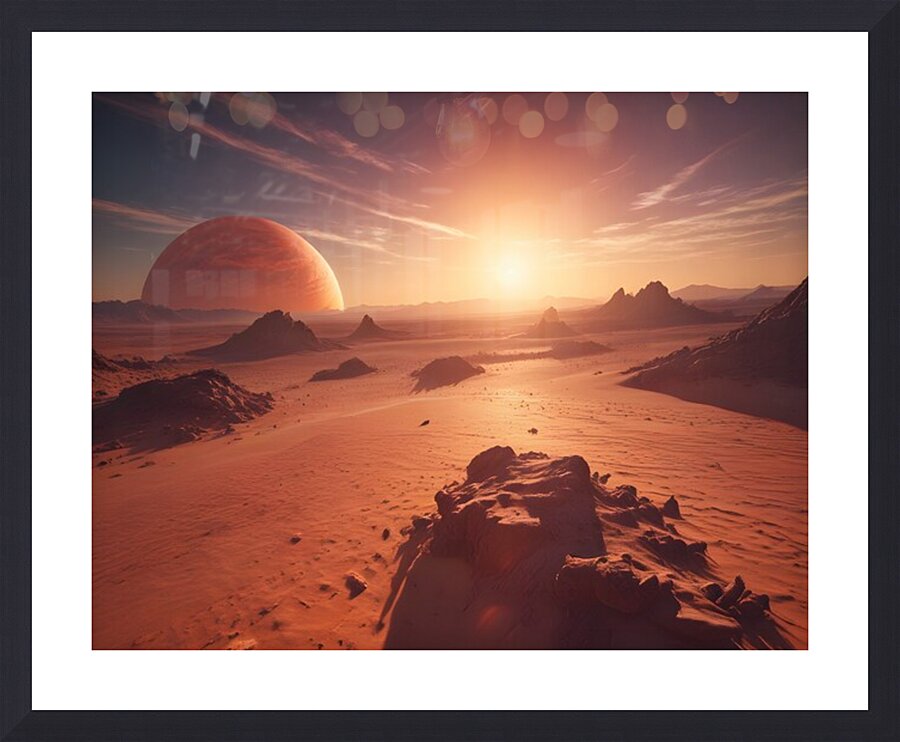 Cosmic Realms 70 Picture Frame print
