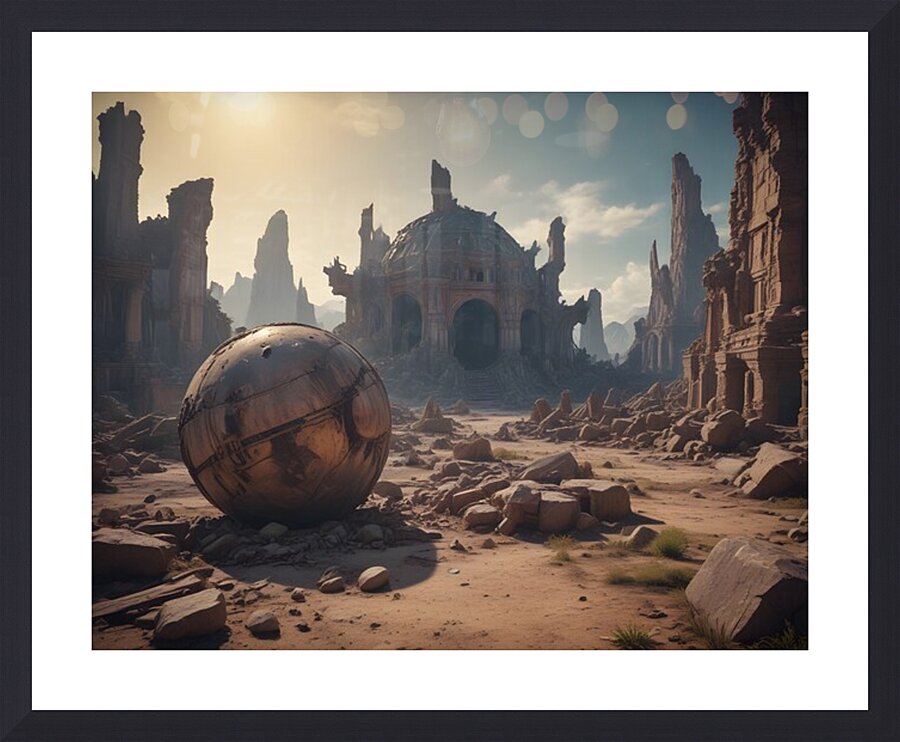 Cosmic Realms 75 Picture Frame print