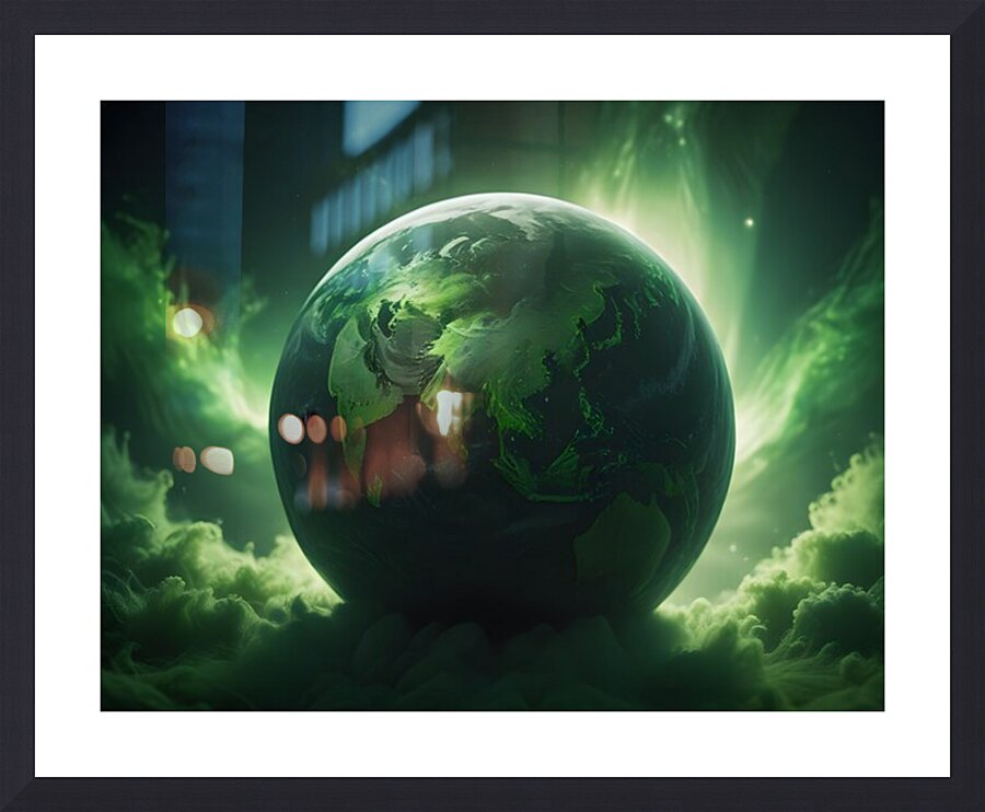 Cosmic Realms 11 Picture Frame print