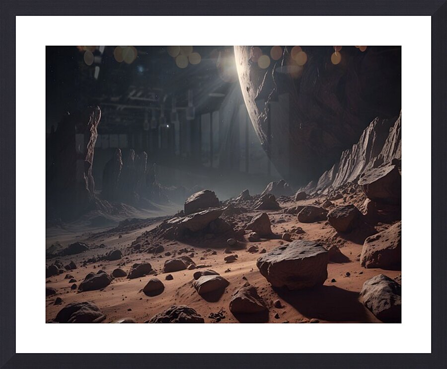 Cosmic Realms 16 Picture Frame print