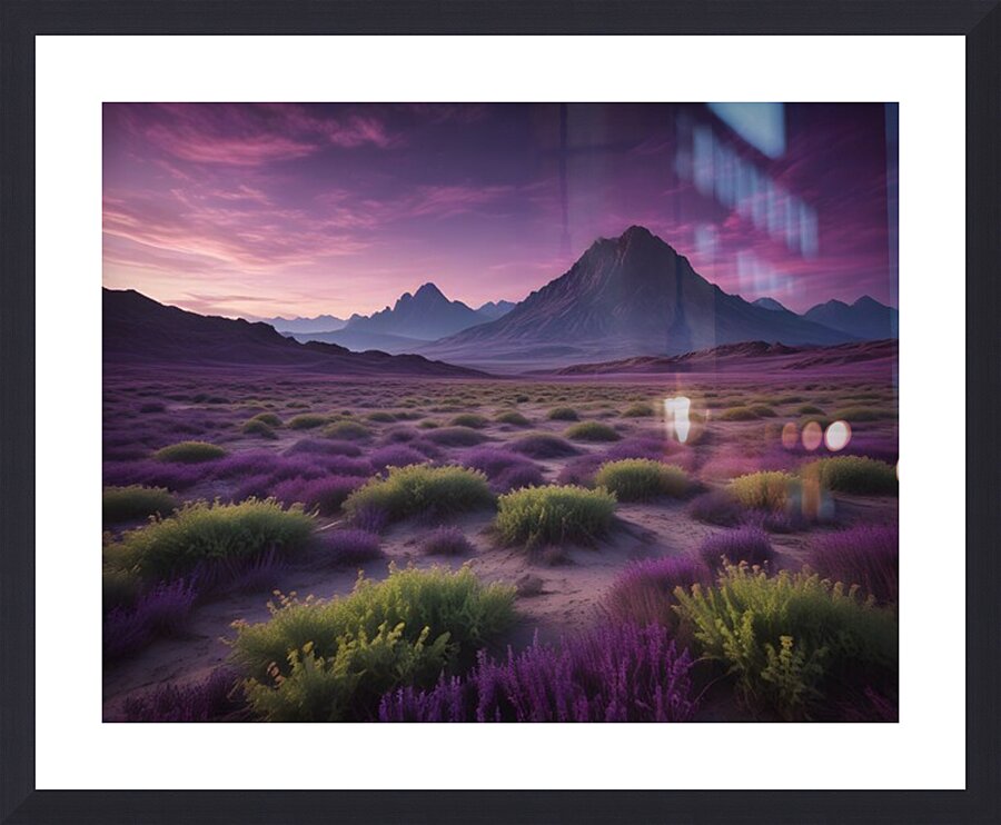 Cosmic Realms 17 Picture Frame print