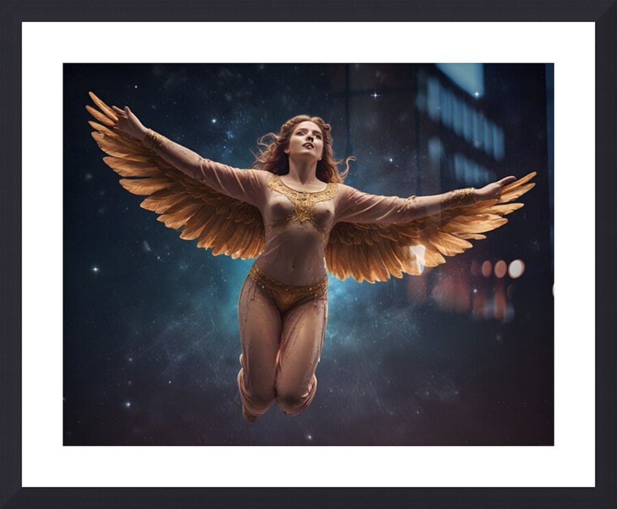 Cosmic Realms 21 Picture Frame print