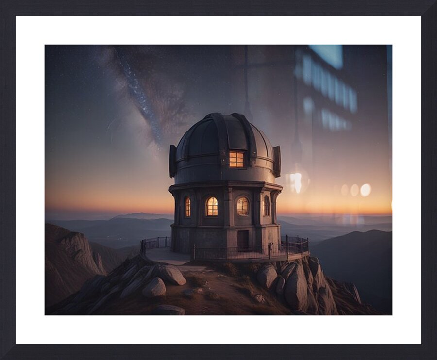 Cosmic Realms 22 Picture Frame print