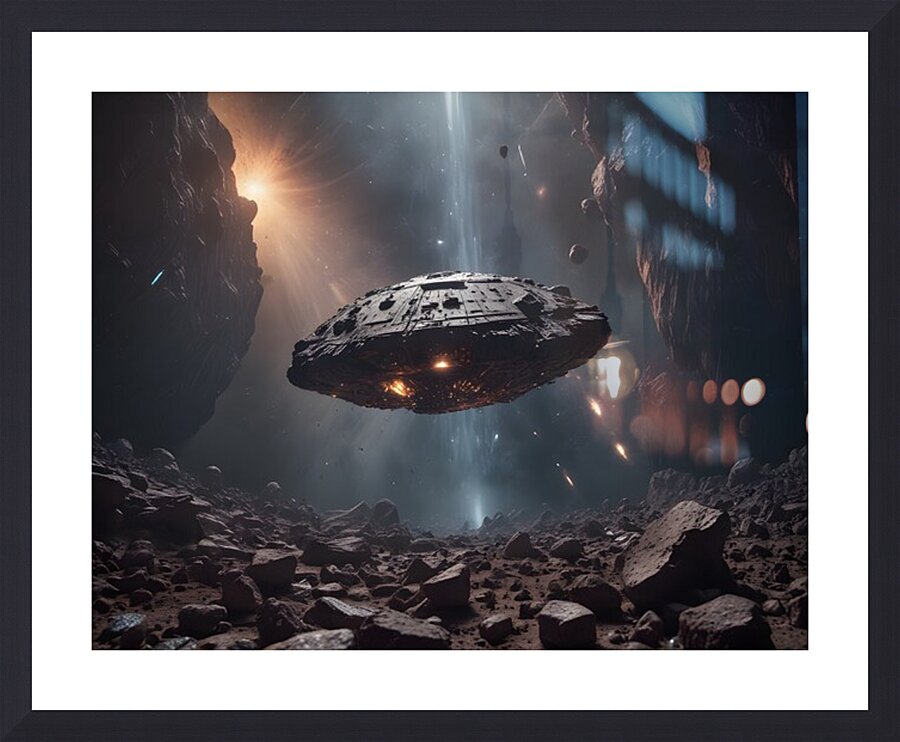 Cosmic Realms 31 Picture Frame print