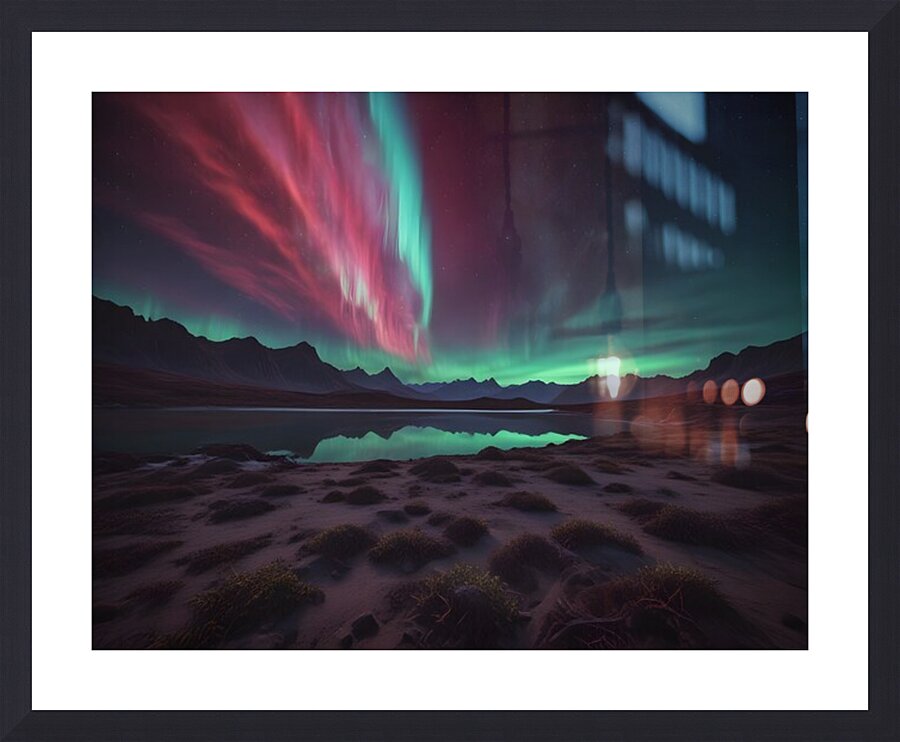 Cosmic Realms 32 Picture Frame print